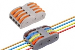 SPL-4 Đầu Nối Dây Điện 4 Lỗ Đôi (màu)