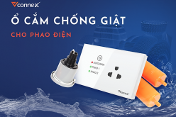 Ổ cắm chống giật cho phao, bồn, bể ngầm