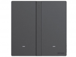 66E8002GTY Công tắc đôi thông minh Simon M7 Gem Smart 