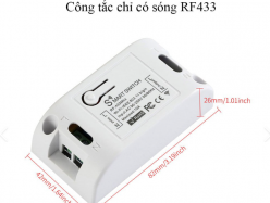 SONOFF Công Tắc Điều Khiển Từ Xa Qua Wifi Và 1 Kênh RF 433Mhz