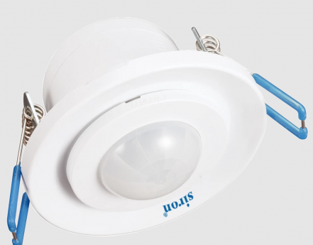 Công tắc cảm ứng chuyển động hồng ngoại âm trần tròn Siron Sr-SS001
