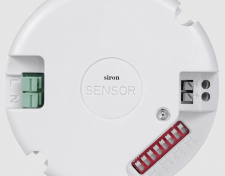 Công tắc cảm ứng chuyển động vi sóng lắp âm thiết bị Siron Sr-MS003