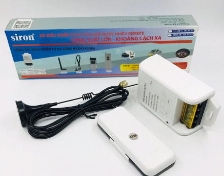 Công tắc điều khiển khoảng cách xa cài được nhiều Remote Siron SR-RC02