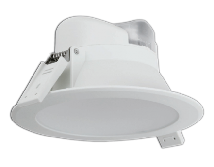 Simon N03E0 Đèn downlight WAVE bề mặt phẳng hệ thống quang học tổng quát cải thiện ánh sáng trong nhà