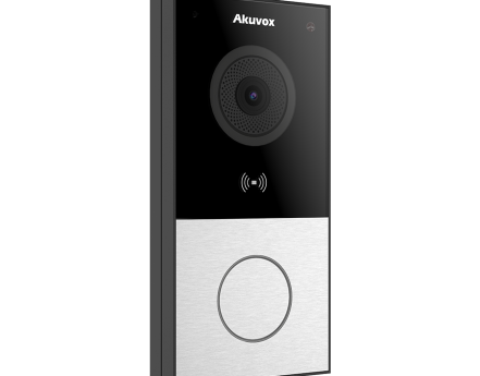 Nút bấm chuông cửa có hình Akuvox E12W