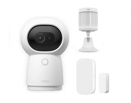Gói hệ thống an ninh Aqara HomeKit gồm camera