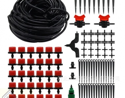 Bộ phụ kiện tưới nước nhỏ giọt cho 20 cây dây 20m DRIP20