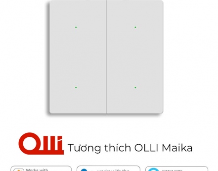 Công tắc ngữ cảnh dán tường Tuya Zigbee 4 nút