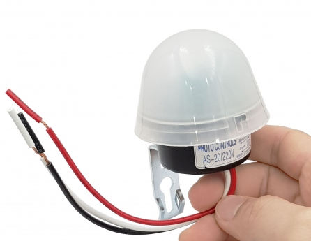 AS-20 220V Cảm biến ánh sáng ( có thể lắp ngoài trời )