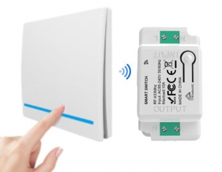 WHK01-RB3 Công tắc không dây dán tường