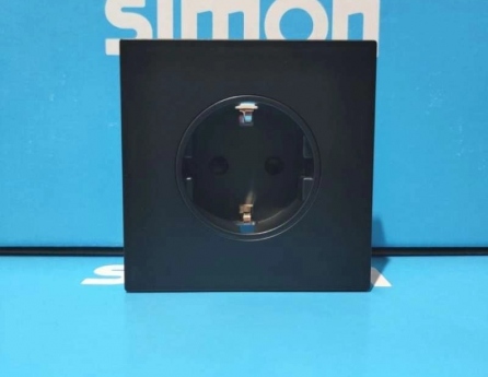 701687-26 Simon i7 – Module ổ cắm đơn Schuko 16A (Đen)