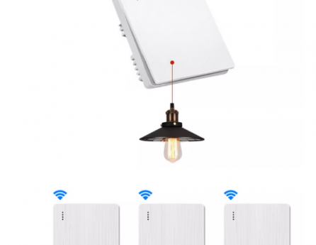 Công Tắc Đèn Điều Khiển Từ Xa 220V sóng RF