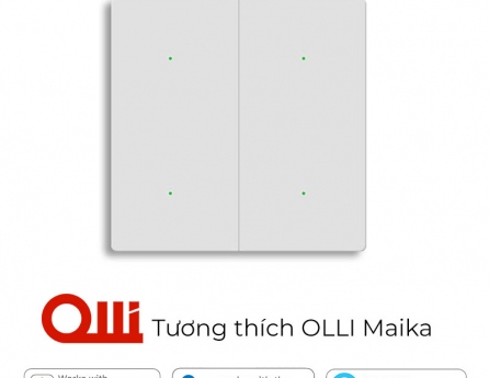 Công tắc ngữ cảnh dán tường Tuya Zigbee 4 nút