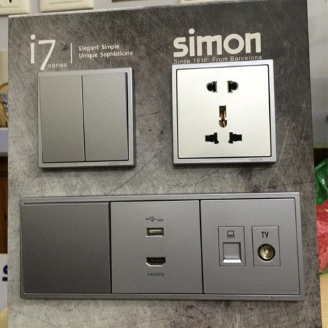 công tắc ổ cắm simon i7